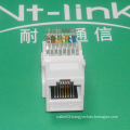 2016 Netlink Hot-sell Factory Price Dual IDC Cat5e UTP RJ45 Keystone Jack